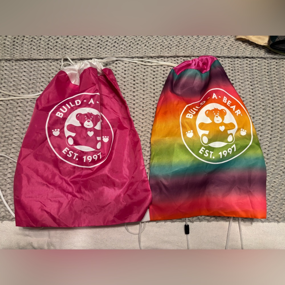 Build a bear string bags